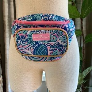 Simply Southern pink and blue Fanny pack